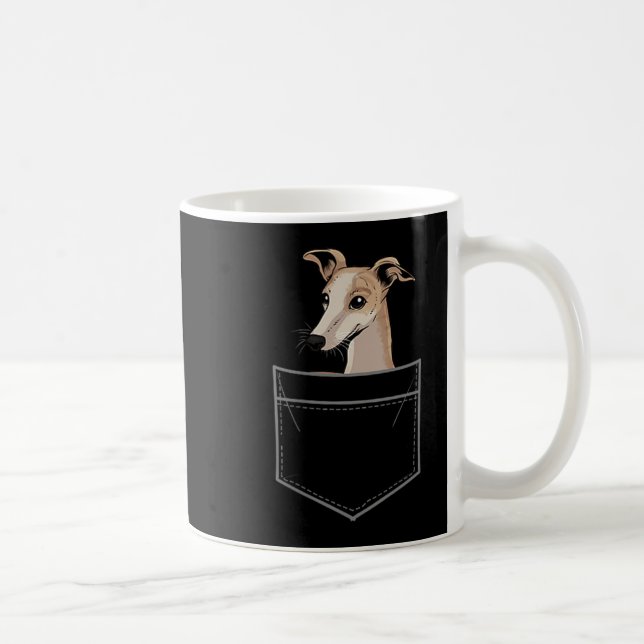 Mug Cool Whippet Design For Men Women Pet Dog Whippet  (Droite)