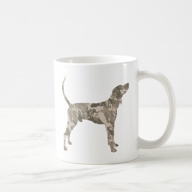 Mug Coonhound de marcheur de Treeing (Droite)