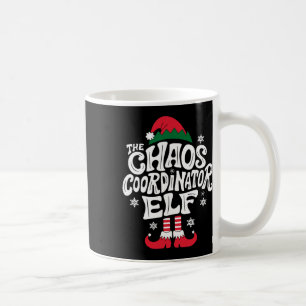 Mug Coordinateur du Chaos de Noël Elf Xmas Pajama Don