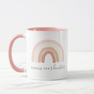 Mug Coordinateur du Chaos Pink FunnyAppréciation de l'