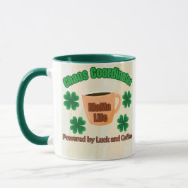Mug Coordinateur Du Chaos - Propulsé Par La Chance Et