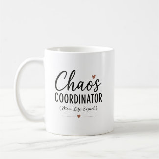 Mug Coordonnateur de Chaos Nom Personnalisé Maman Drôl