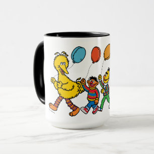 Mug Copains de Rue Sésame   Ballons de fête