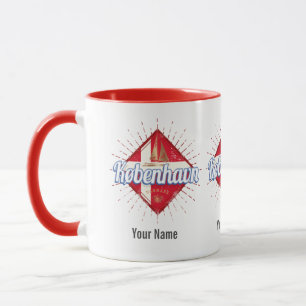 Mug Copenhague capitale Danemark Retro voilier