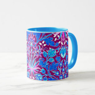 Mug Copie, Aqua et pourpre de jacinthe de William