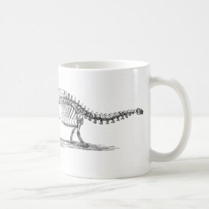 Mug Copie d'antiquité de dinosaure de brontosaure