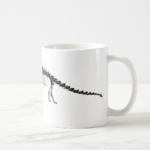 Mug Copie d'antiquité de dinosaure de Diplodocus