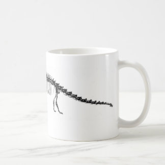 Mug Copie d'antiquité de dinosaure de Diplodocus