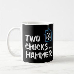 Mug Copie de Tow Chicks et un marteau drôle mignon2372