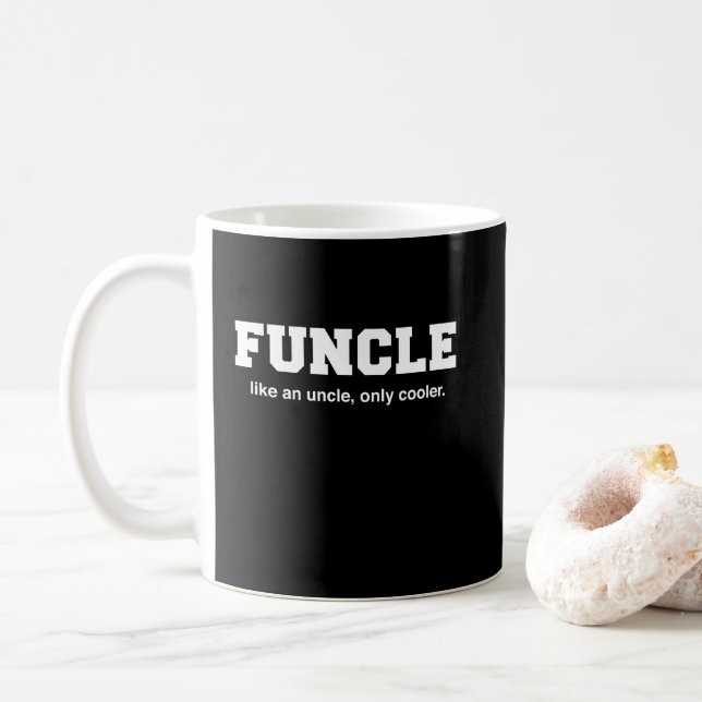 Mug Copie drôle d'université de Funcle (Avec donut)