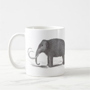Mug Copie éteinte d'antiquité de mastodonte de