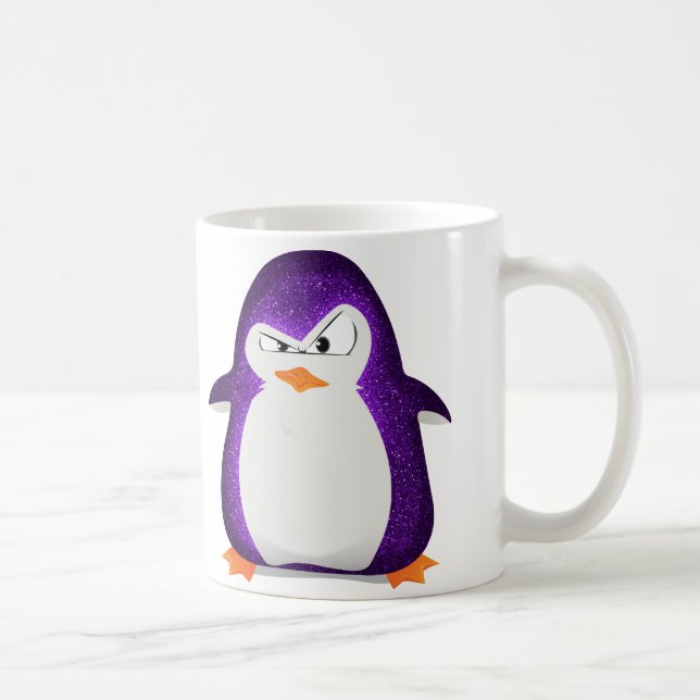 Mug Copie pourpre de photo de parties scintillantes de (Droite)