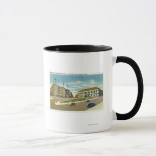 Mug Copley Plaza et vue Carré du public