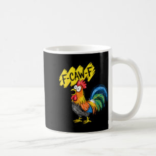 Mug Coq drôle de poulet F Caw F Chuchoteur de poulet