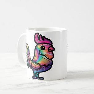 Mug Coq Tie Dye