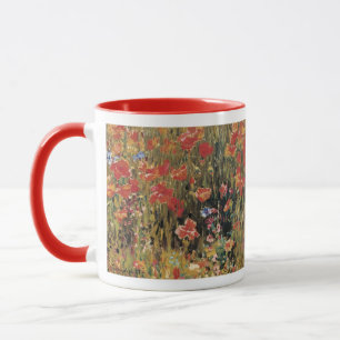 Mug Coquelicots par Robert Vonnoh, Impressionnisme Vin