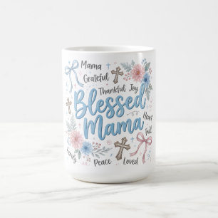 Mug Coquette Botanique Fête des Mères/Maman Bienheureu