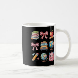 Mug Coquette de rentrée scolaire enseignante femmes fi