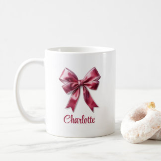 Mug Coquette Rose Fille Branchée à l'Arc Rose