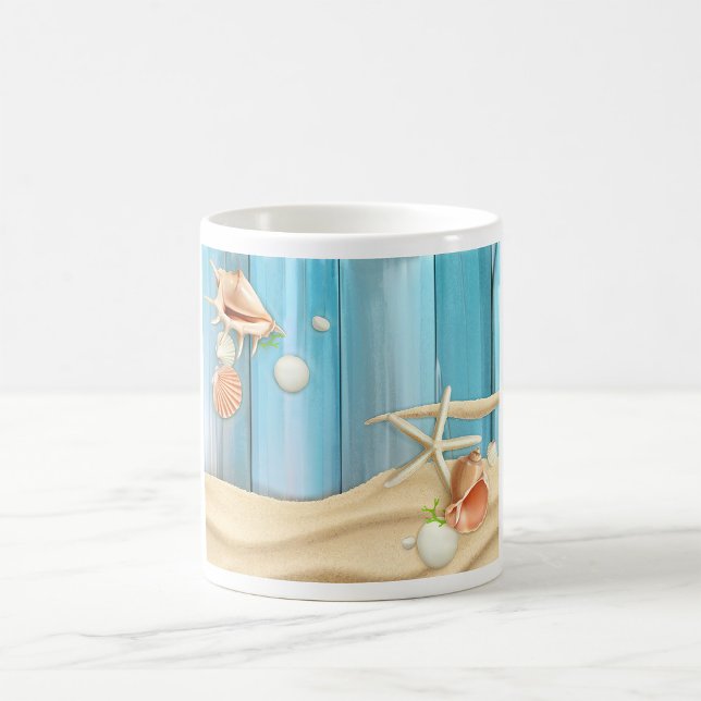 Mug Coquillages Sur Sable (Créateur téléchargé)
