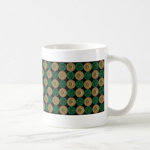 Mug coquilles de fusil de chasse vertes
