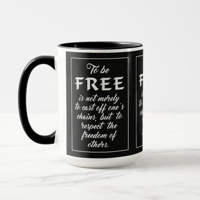 Mug Coquilles Freedom (Gauche)
