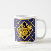 Corail d'or et corde de navire Marine Blue Nautica