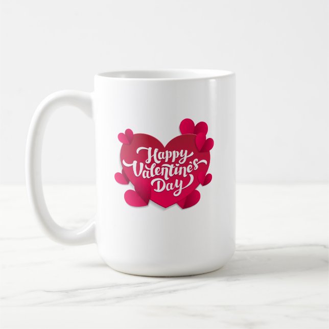 Mug  Corazon de San Valentin  (Gauche)