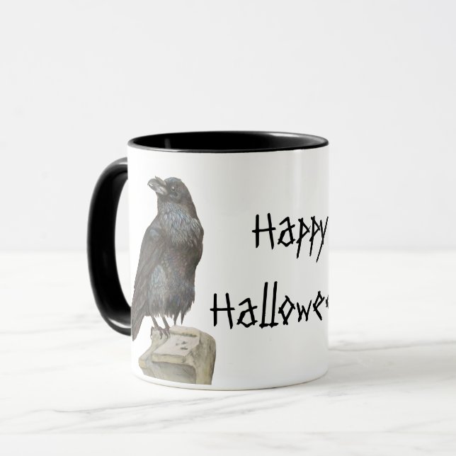 Mug Corbeau (Devant gauche)