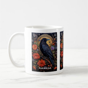 Mug Corbeau noir foncé gothique