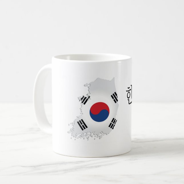 Mug Coréen de 한글 (Devant gauche)