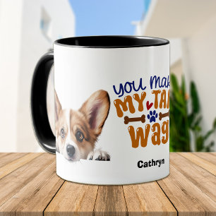 Mug Corgi Chien Tu Fais Mon Baguette