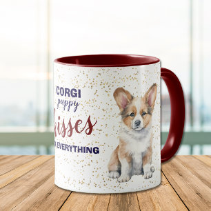 Mug Corgi Puppy Kisses Tout réparer
