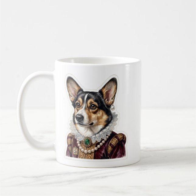 Mug Corgi Renaissance (Gauche)