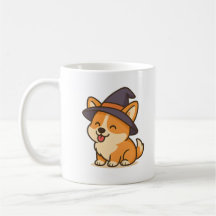 Corgi Witch Drinkware - Coupe Magique de Chien