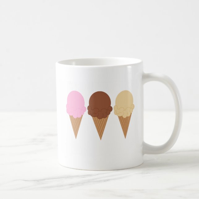 Mug Cornets de crème glacée (Droite)