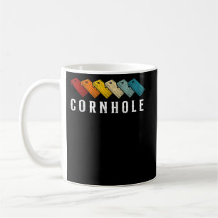 Mug Cornhole Team Bean Joueur de sac Champ Retro Cornh