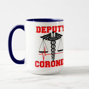 Mug Coroner adjoint, MDI, s'ils respirent