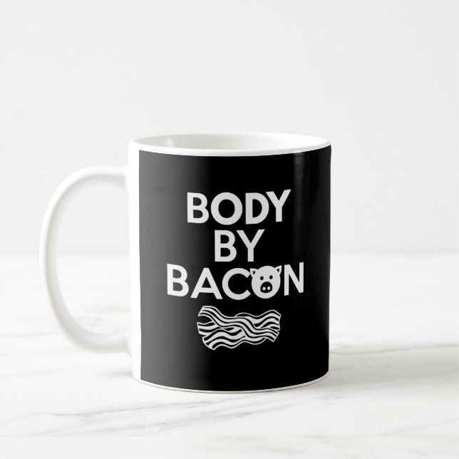 Mug Corps Par Bacon Amusant Bacon Lover (Gauche)