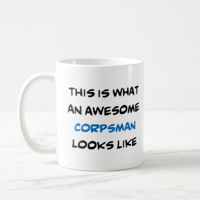 Mug corpsman, génial (Gauche)