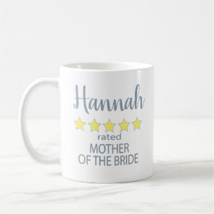 Mug Cortège de Mariage & de Mariée 5 Étoiles Mère de l