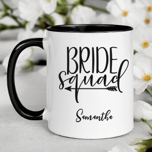 Mug Cortège de mariée personnalisé