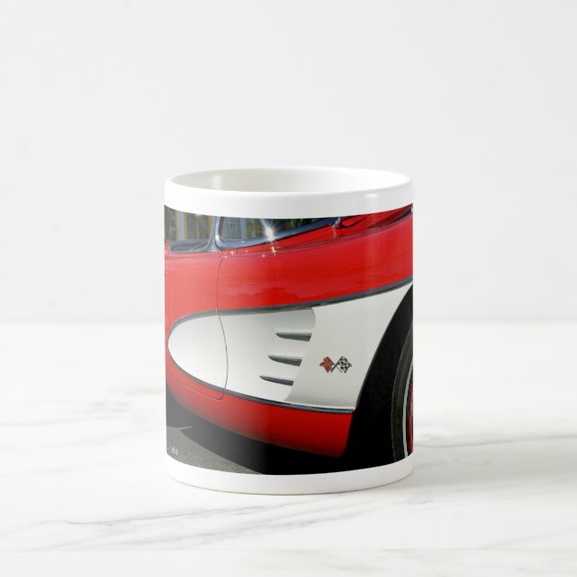 Mug Corvette rouge (Centre)
