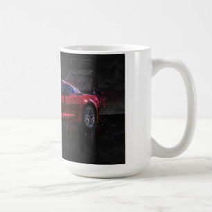 Mug Corvette rouge foncé Z06