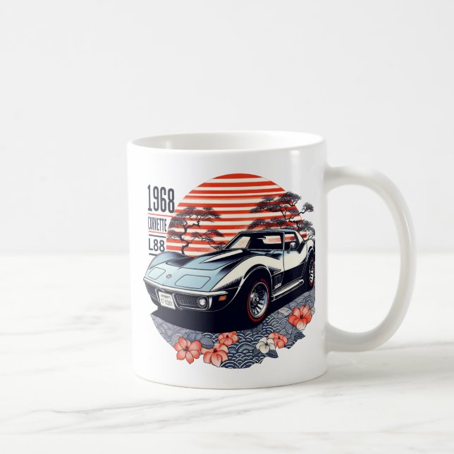 Mug Corvette Stingray L88 1968 (Droite)