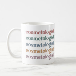 Mug Cosmetologue Esthéticien Beautician Soins de la pe