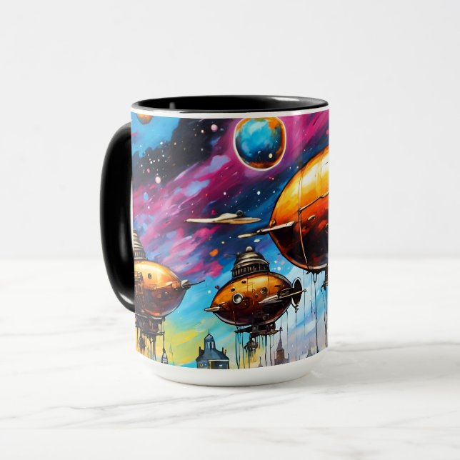 Mug Cosmic Airship (Devant gauche)