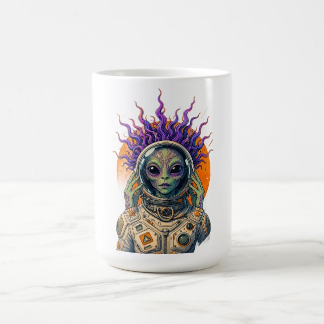Mug Cosmic Astronaut Alien Manches Longues (Centre)