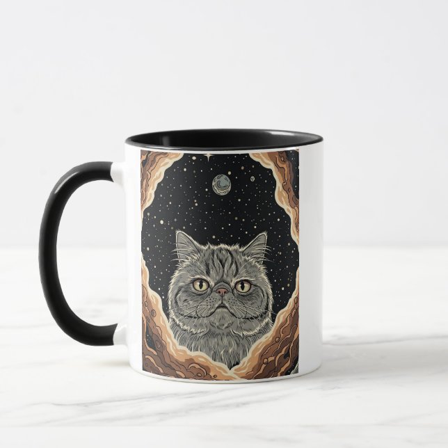 Mug Cosmic Cat (Gauche)