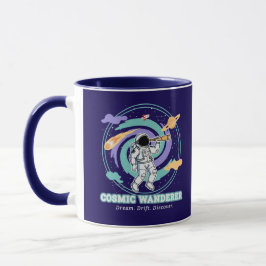 Mug Cosmic Wanderer Astronaut Telescop